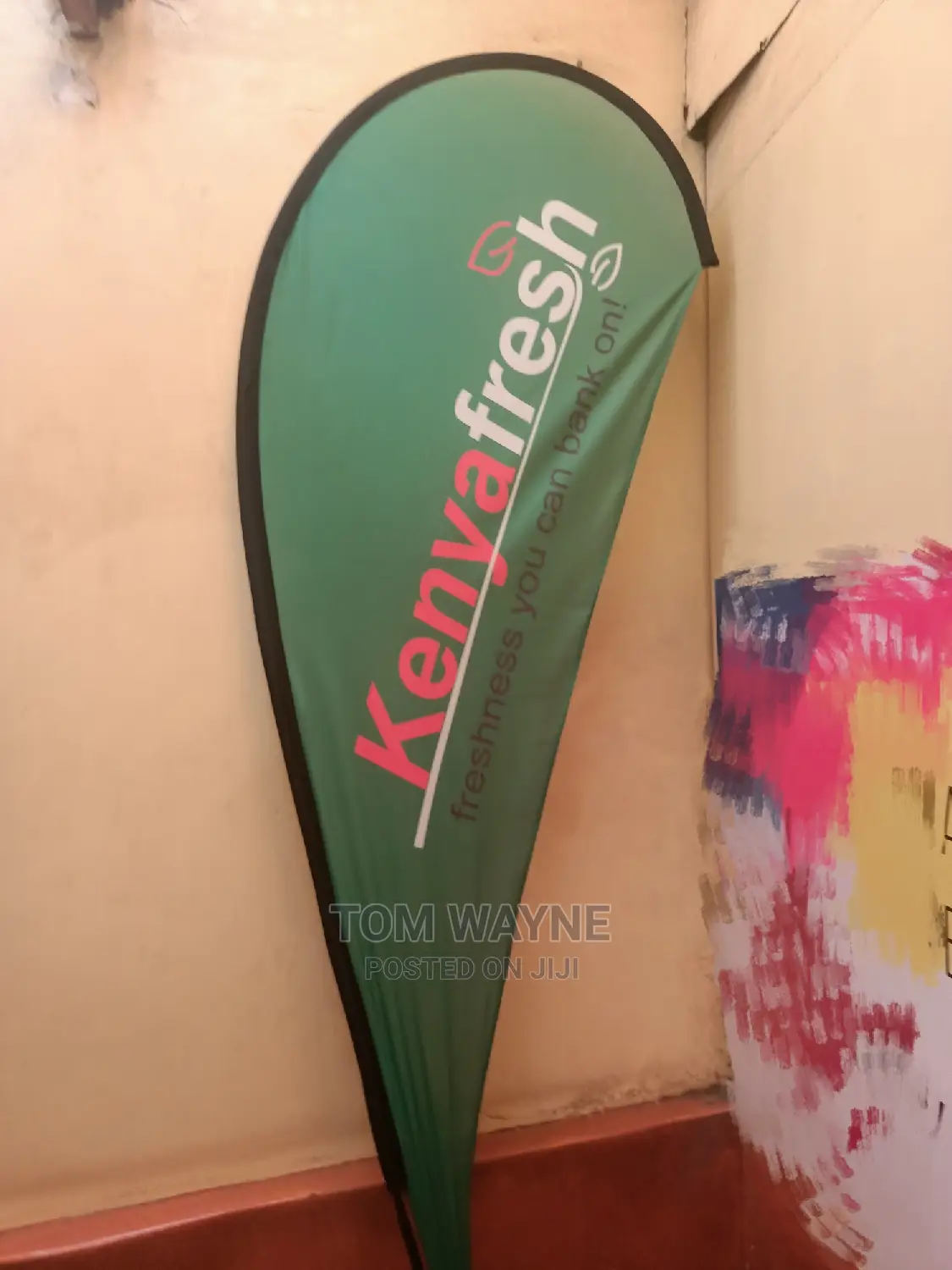 Teardrop Banners Flags, 3.5 Metres Height