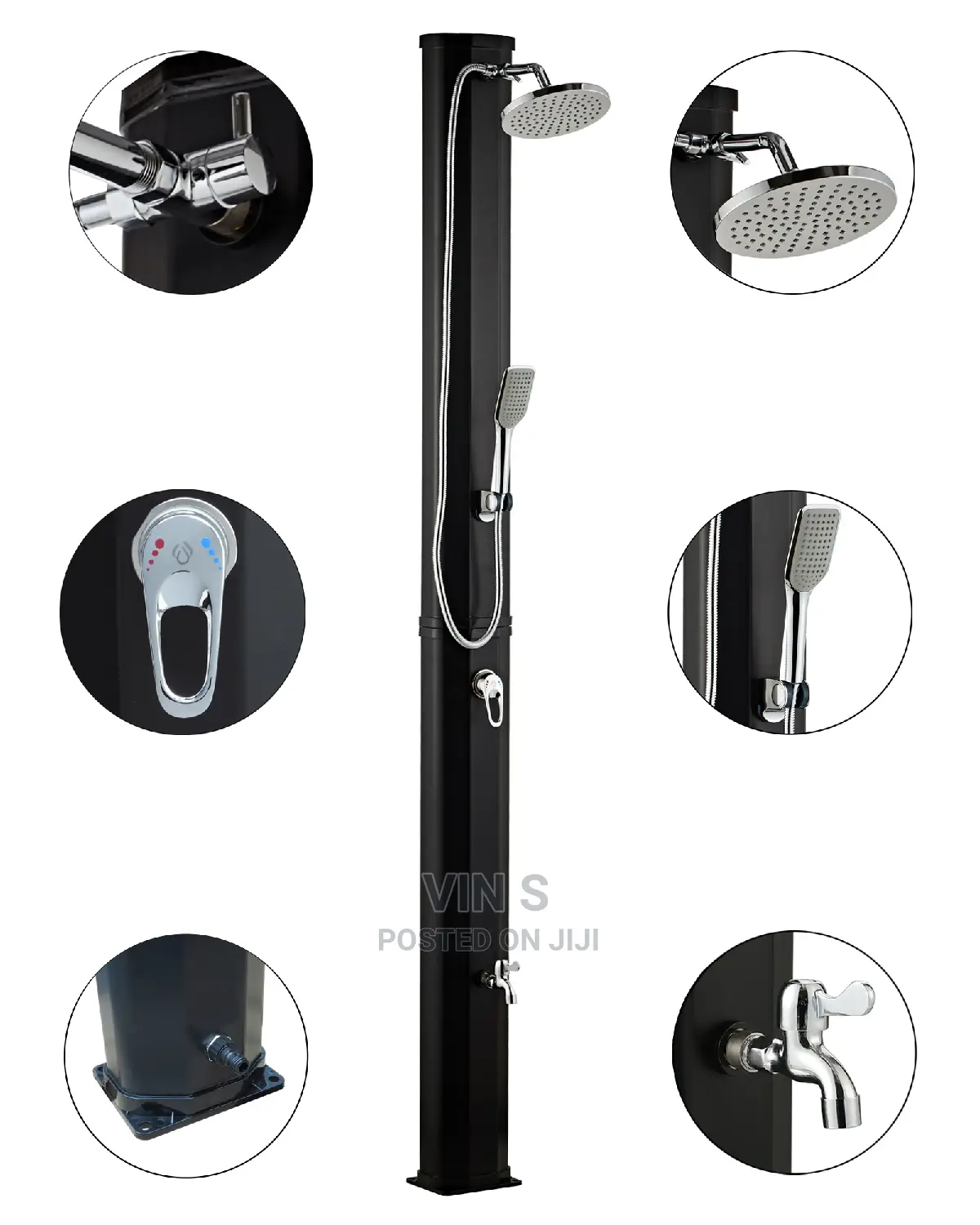 Solar Showers" Solar Showers" Solar Showers^