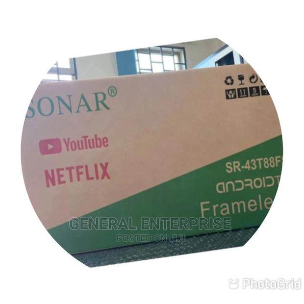 Sonar 43inches Frameless Smart Android Digital Tv. - main view