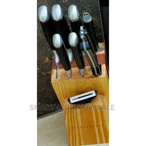 Edenberg Knives With Wooden Stand