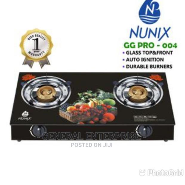 Nunix Glass 2 Burner Cooker
