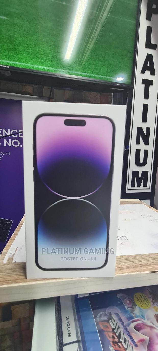 New Apple iPhone 14 Pro 256 GB Black - main view