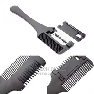 Double Sided Hair Razor Cutting Thinning Comb.