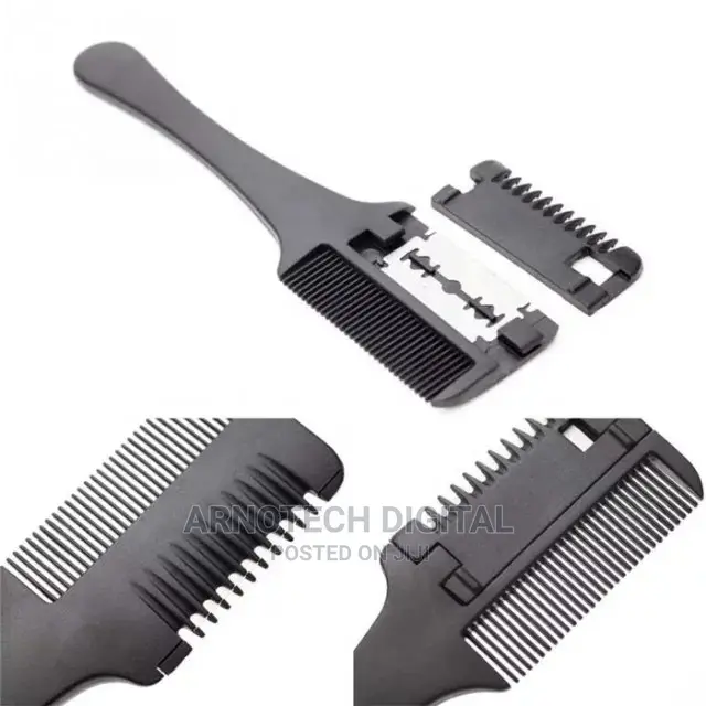 Double Sided Hair Razor Cutting Thinning Comb.