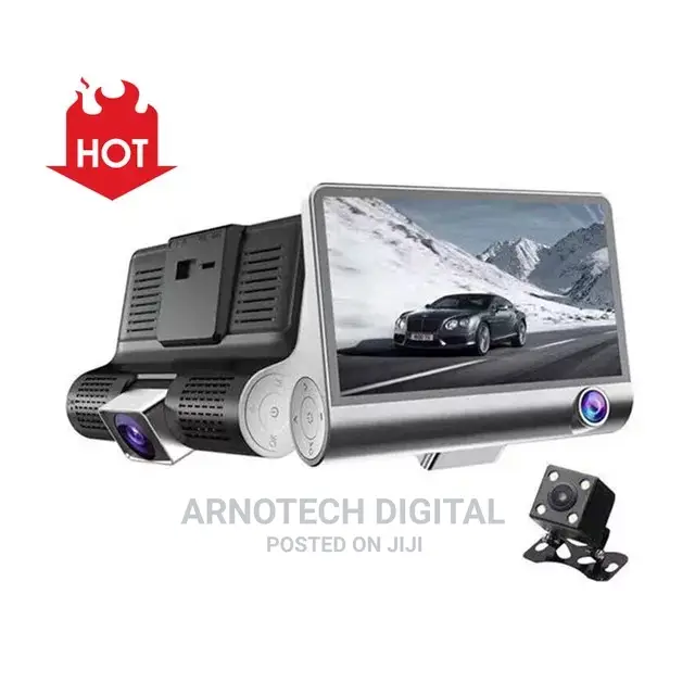 3way Car Dashcam Camera