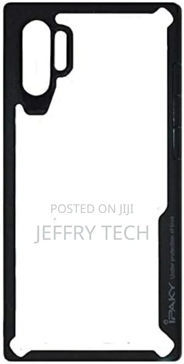 IPAKY Cover Case for Samsung Note 10 With a Clear Back