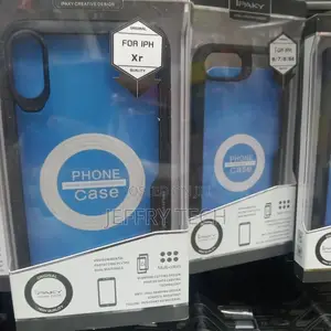 IPAKY iPhone Xr Anti-Drop Hybrid Case - Black