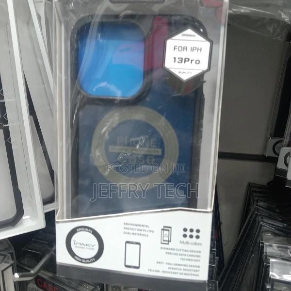 iPhone 13 Case IPAKY 13 Pro Mini Case Silicone Acrylic Hybri