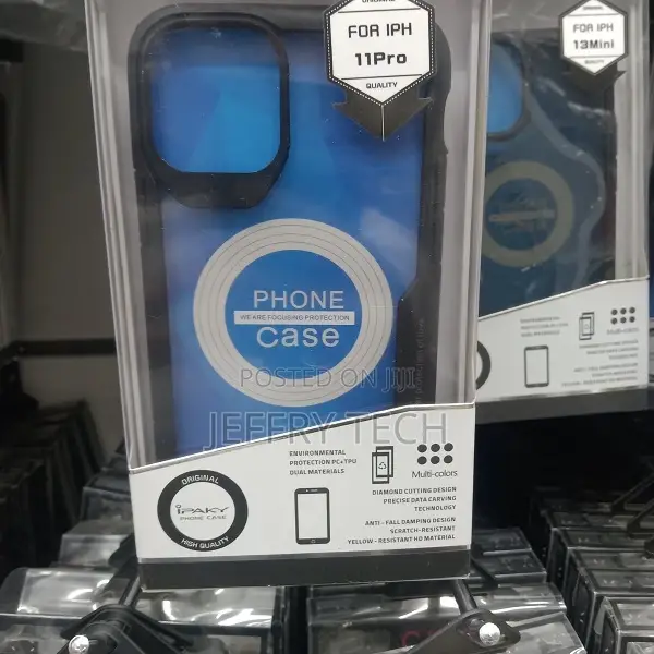 iPhone 13 Case IPAKY 13 Pro Mini Case Silicone Acrylic Hybri