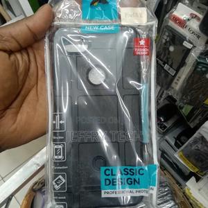 Back Cover for Google Pixel 3A XL (Black, Rugged Armor) - thumbnail 2