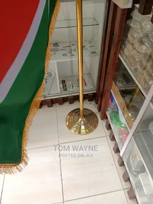 Office Flag Pole, Golden Flag Pole, Silver Flag Pole