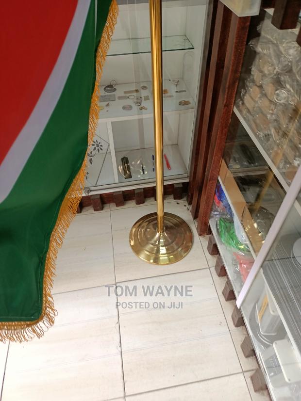 Office Flag Pole, Golden Flag Pole, Silver Flag Pole