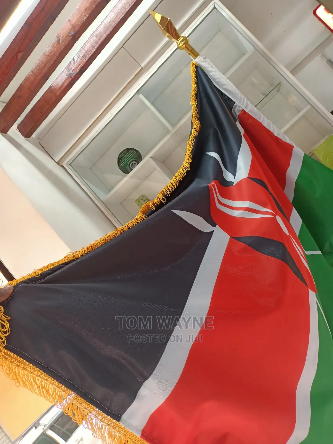 Office Flag Pole, Golden Flag Pole, Silver Flag Pole