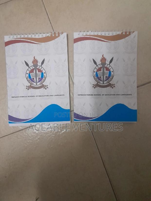 A5 Notebook Branding - main view