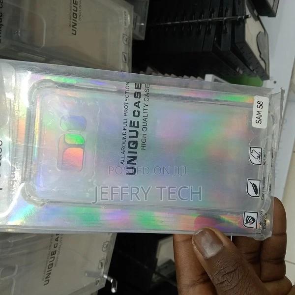 Samsung Galaxy S8 Luxury Clear Crystal Soft Electroplating T - thumbnail 3