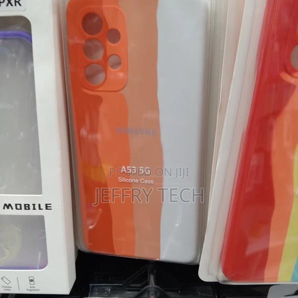 Rainbow Colors Back Cover for Samsung Galaxy A53 5G - thumbnail 2