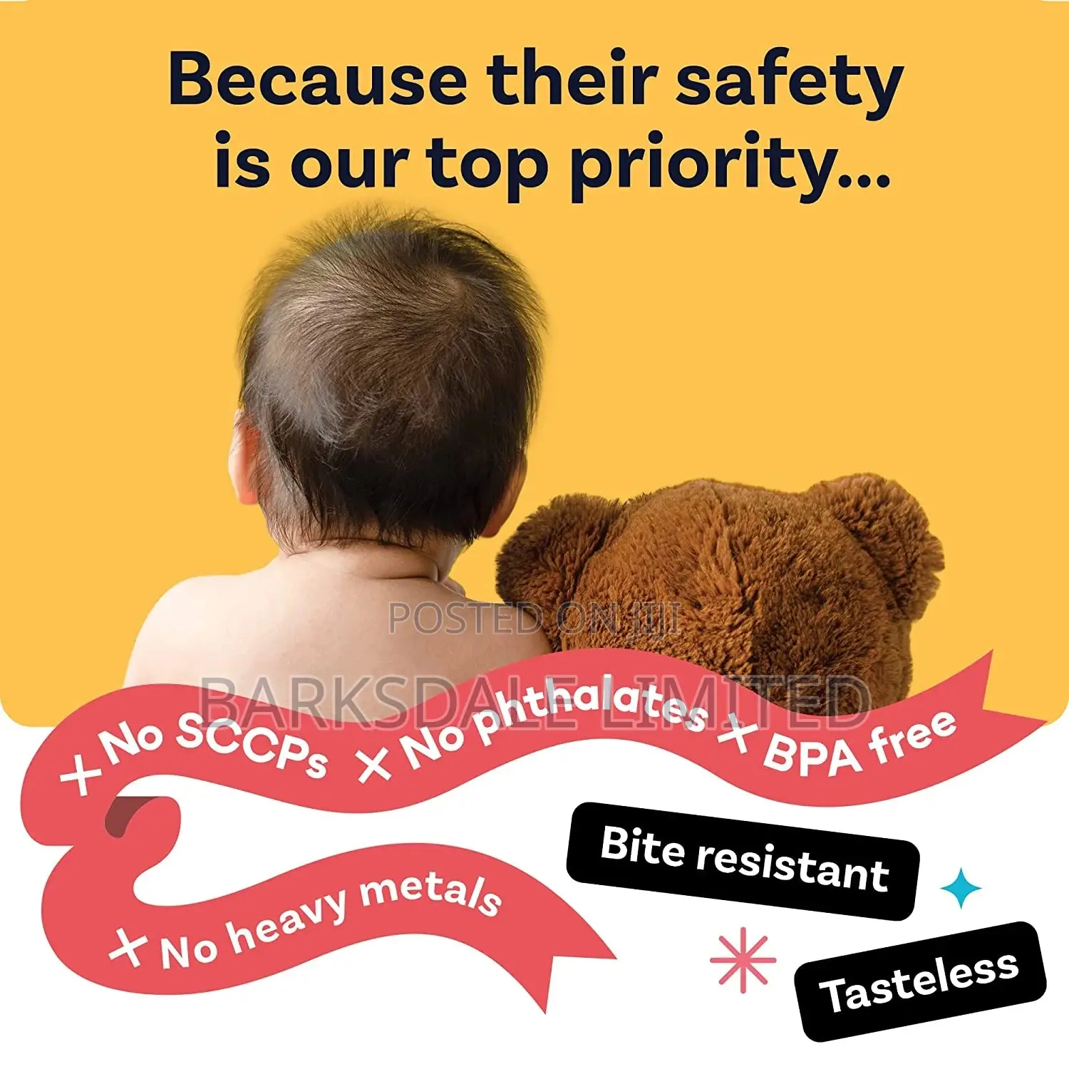 Baby Proofing Kids Corner Children Furniture Silicone Safety
