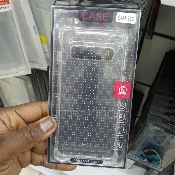 Samsung Galaxy S10 “Crystal Clear Series” Phone Case Back Co