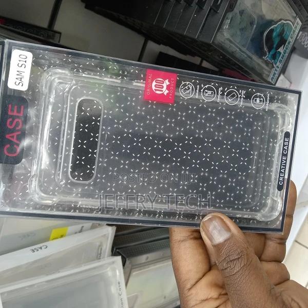 Samsung Galaxy S10 “Crystal Clear Series” Phone Case Back Co - thumbnail 2