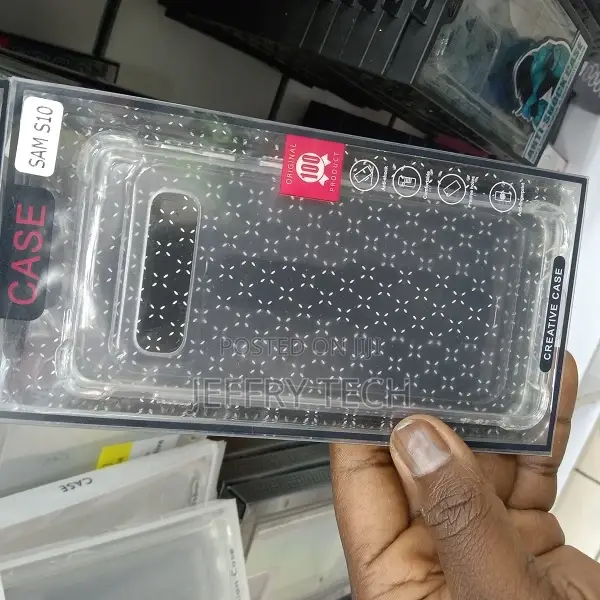 Samsung Galaxy S10 “Crystal Clear Series” Phone Case Back Co