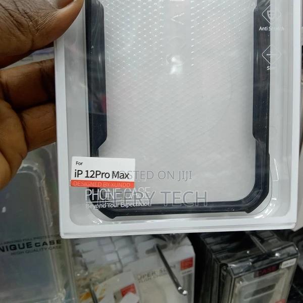Xundd Back Cover Case for iPhone 12 Pro Max (Armor|PC and T - thumbnail 4