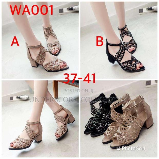 Classy Heel Open Shoes For Ladies - main view