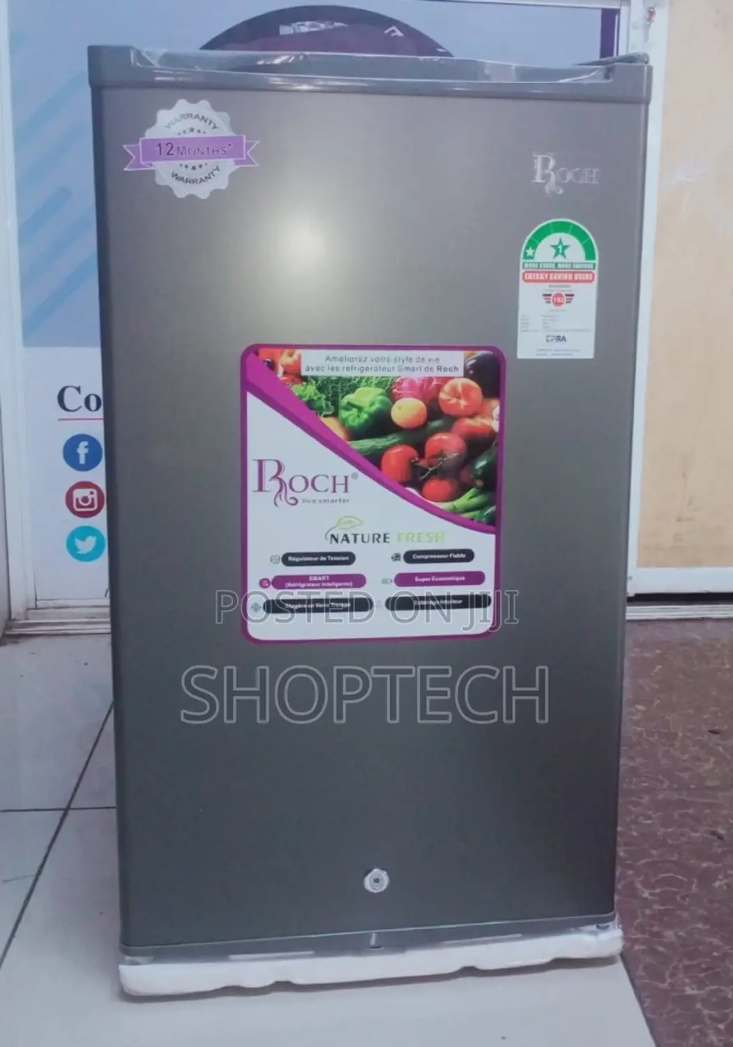90 Litres Roch Refrigerator.