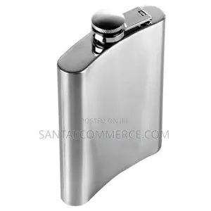 5 0z Stainless Steel Liquor And Whiskey Hip Flask