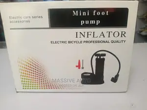 Manual Foot Pump Available