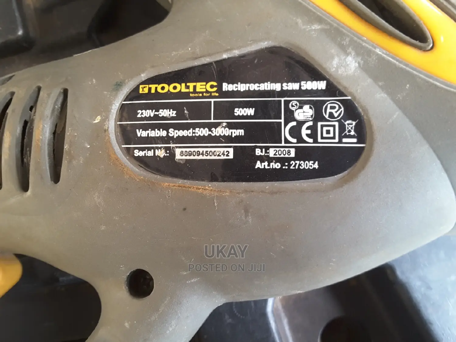 Ex-Uk Reciprocating Saw
