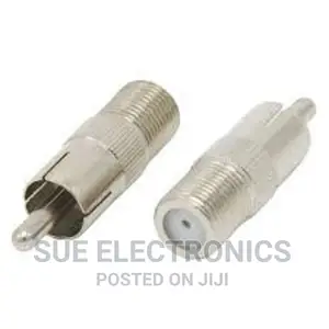 Rca to F Adapter Rca Male to F Type Female Straight Plug Rf