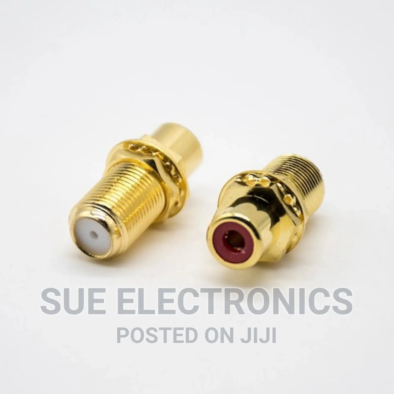 F Female to Rca Female Adapter