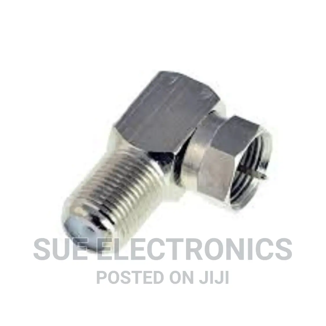 F Type 90° Female to Male Connector