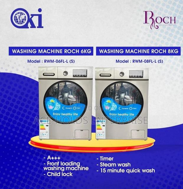 6kgs Roch Front Load Washing Machine