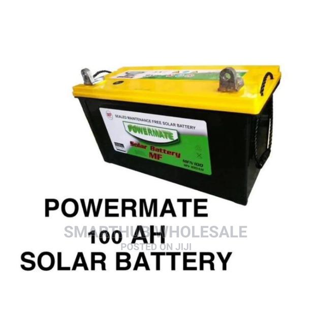 Powermate 100ah=Solor Battery - main view