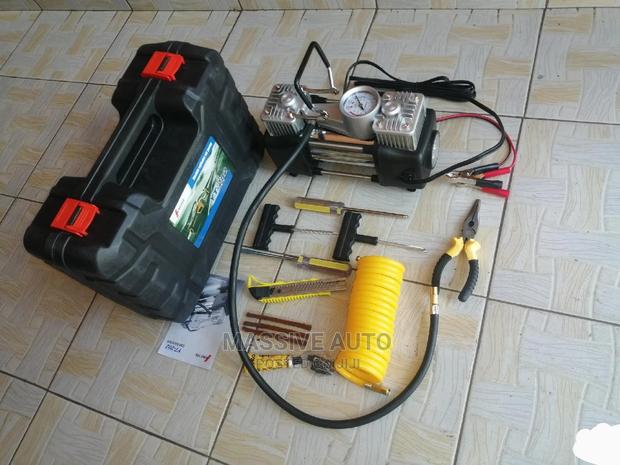 Double Cylinder Compressor With Tools - main view