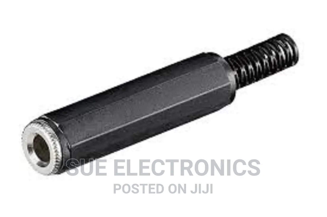 Jack Connector 6.35 Mm Cable Mount Stereo Socket, 3pole