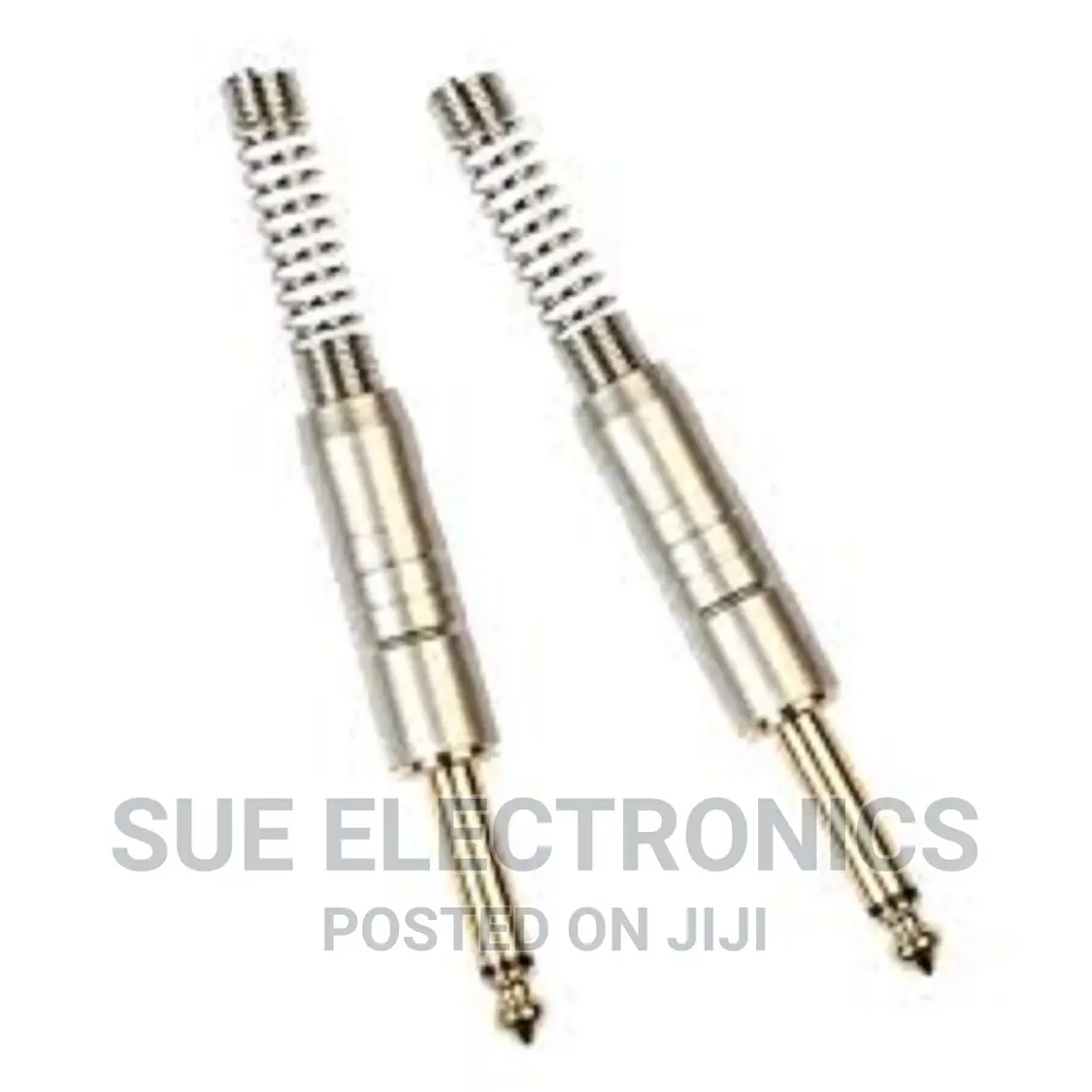 6.35mm Microphone Wire Connector Male Jack Plug Adapter