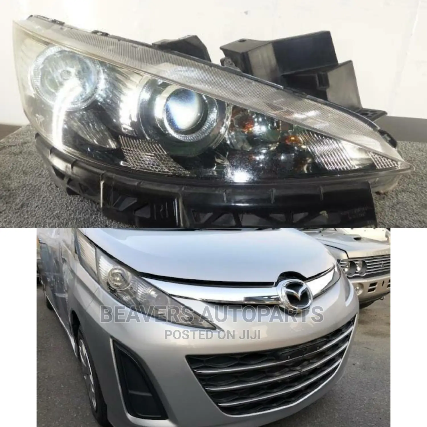 Mazda Biante Headlight