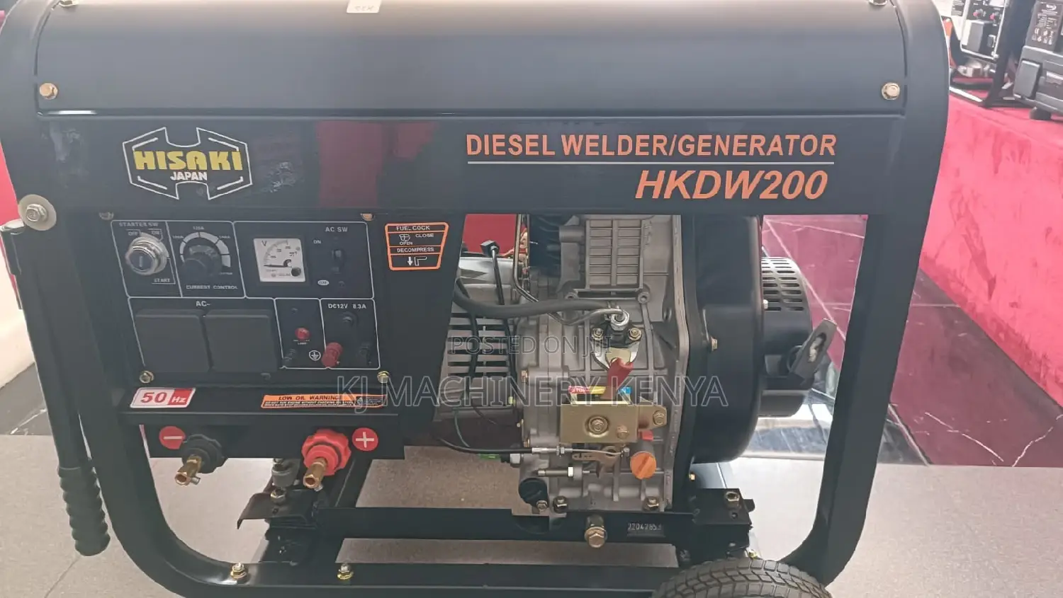 6kva / 190amps Diesel Welder Generator on OFFER! 