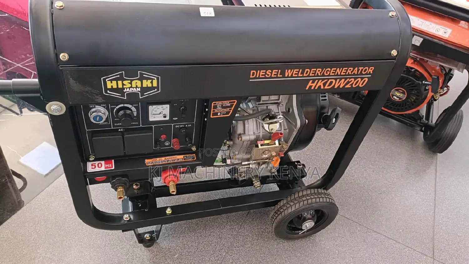 6kva / 190amps Diesel Welder Generator on OFFER! 