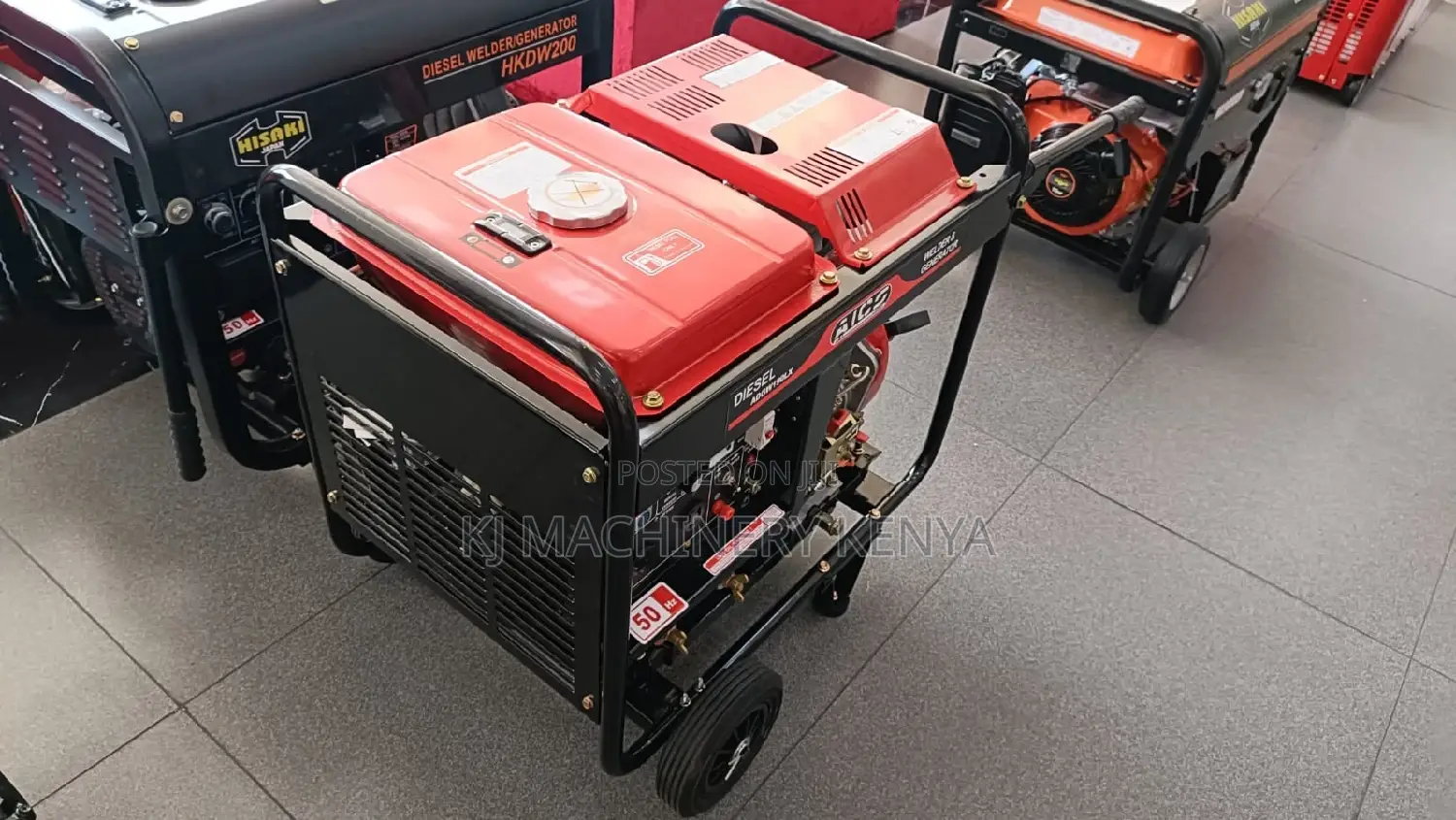 8kva / 190amps Diesel Welder Generator