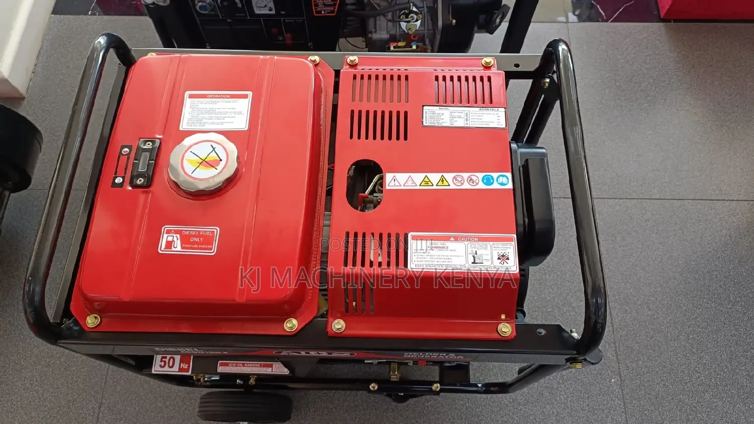 8kva / 190amps Diesel Welder Generator