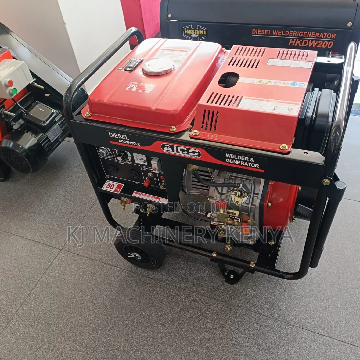 8kva / 190amps Diesel Welder Generator