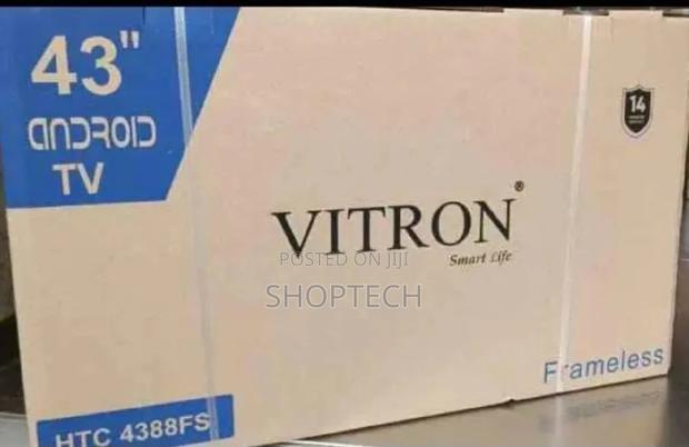 Frameless Vitron 43 Inches Smart Android Tv