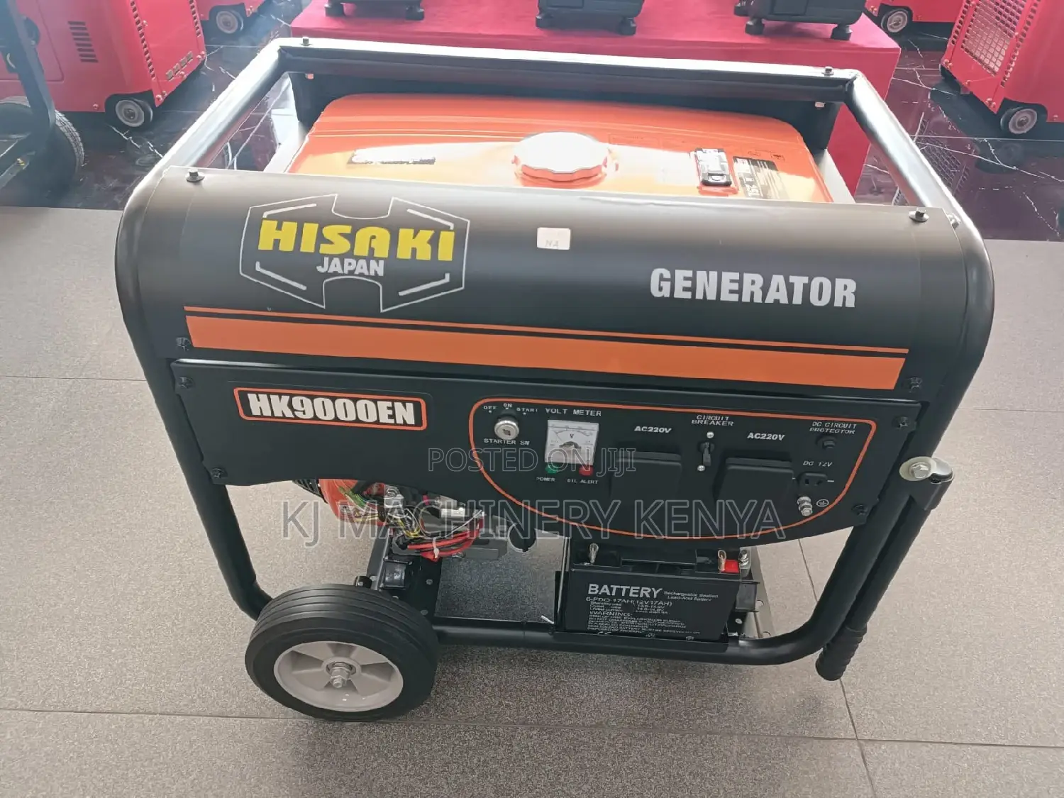 9kva Gasoline Power Generator - Hisaki Brand(Japan)
