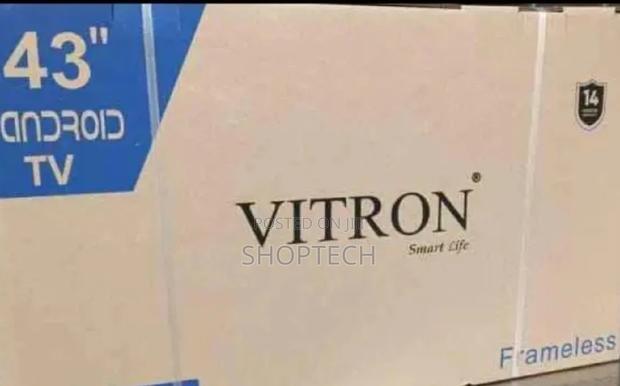 Frameless Vitron 43 Inches Smart Android Tv - thumbnail 2