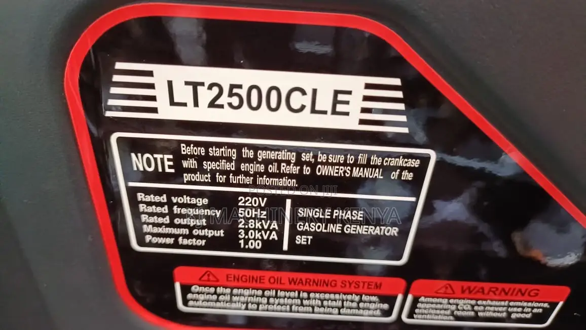 3kva Gasoline Generator - Aico Japan Keystart