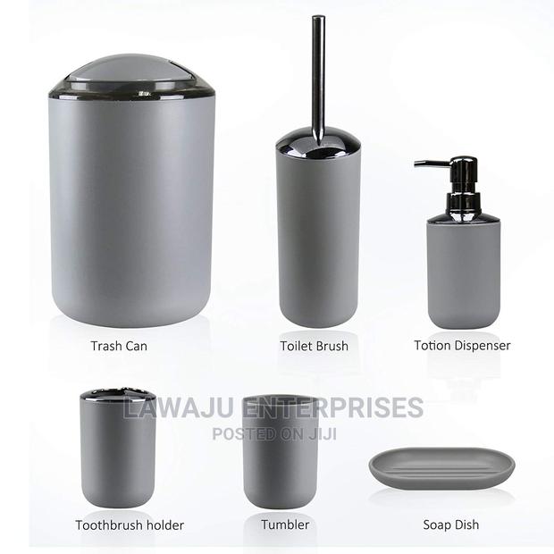 6in1 Bathroom Bin Brush Set - thumbnail 2