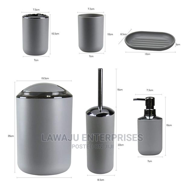 6in1 Bathroom Bin Brush Set - thumbnail 3